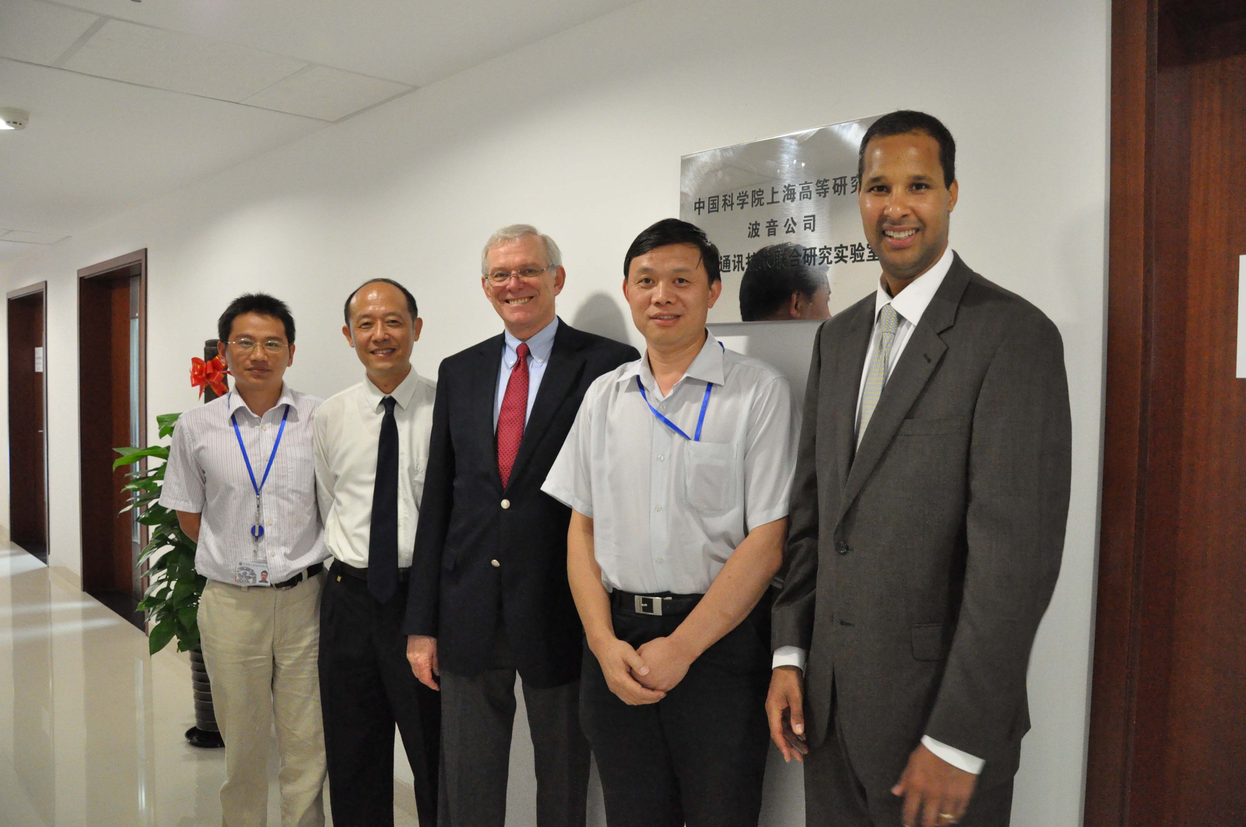 波音（中国）投资有限公司总裁一行来访上海高研院