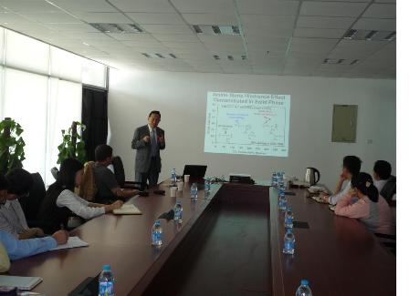 美国国家工程科学院院士、俄亥俄州立大学Winston Ho（何文寿）教授到访上海高等研究院