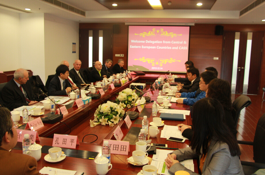 中东欧科学院代表团访问上海高研院